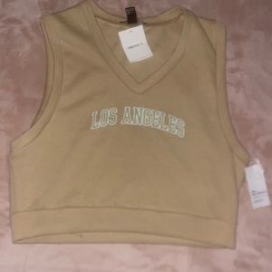 Forever 21 beige pullover